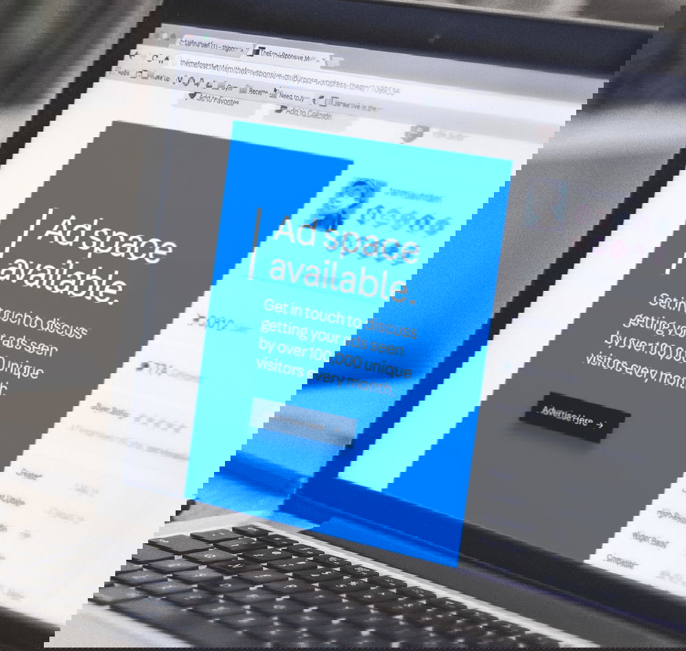 Advertise your ad space